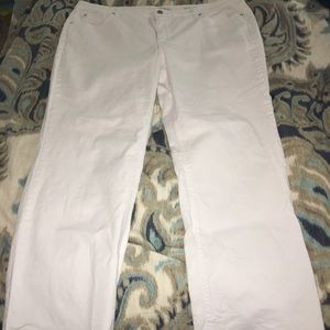 Jones New York White Jeans